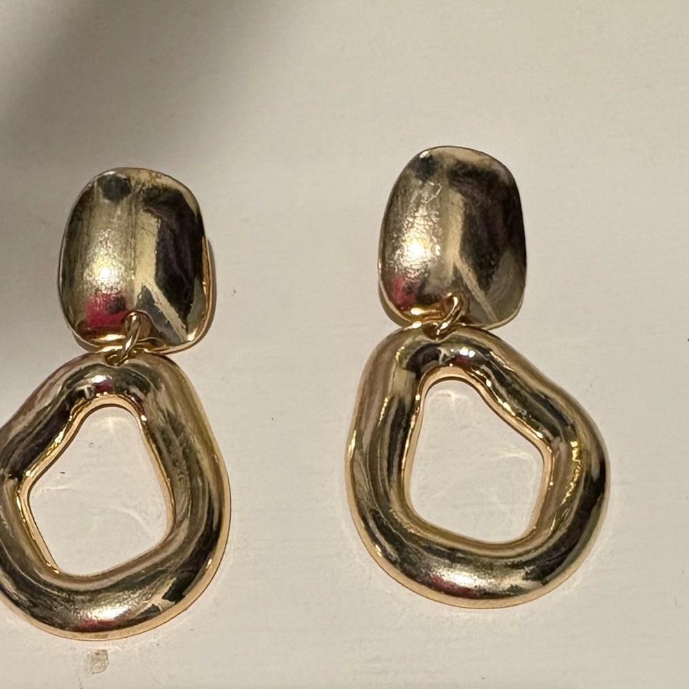 Elegant Gold-Tone Earrings